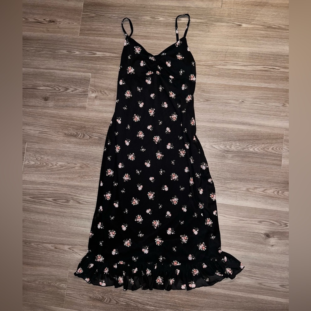 Black cocktail hour dress